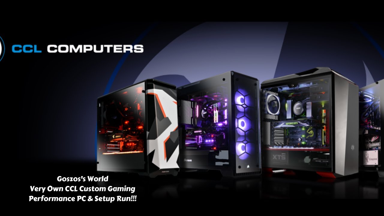 Custom PC Intel Gaming Performance - CCL Computers Unboxing & Test Run