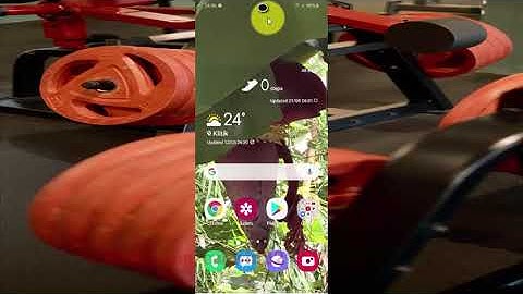 Samsung Galaxy S20 : How to set lock screen shortcuts layout as floating button (Android 10)