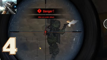 Sniper Honor 3D Shooting Game - Gameplay Walkthrough Part 4 - Chapter 1 Rescue  (Android, iOS)