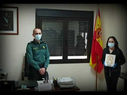 Video de la Guardia Civil de C&oacute;rdoba celebrando su 175 aniversario en la Comandancia Provincial