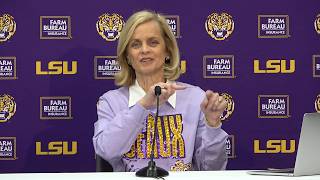 LSU Kim Mulkey talks NCAA Tournament bracket press conference