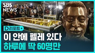 '황금관'에 안장된 펠레…매일 60명만 본다 / SBS / #D리포트