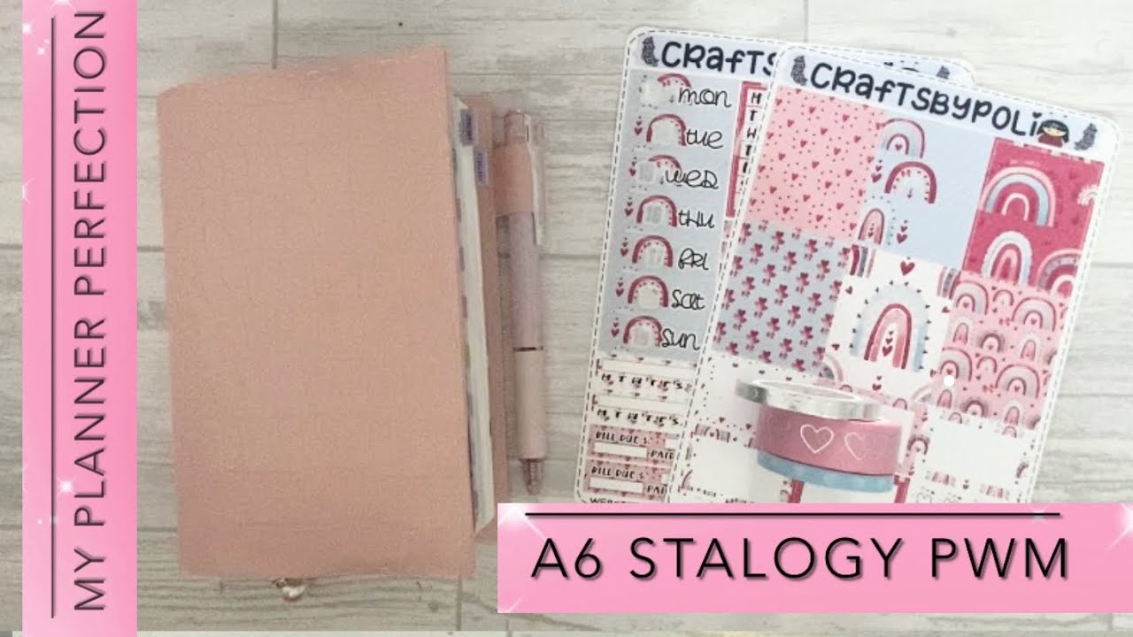 A6 Stalogy Plan With Me | My Planner Perfection - YouTube