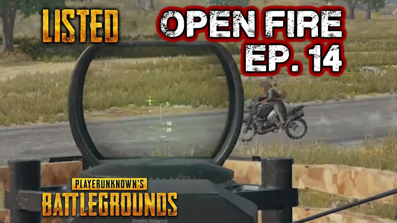 Open Fire | Episode 14 | Listed | PlayerUnknown's Battlegrounds Gameplay | 