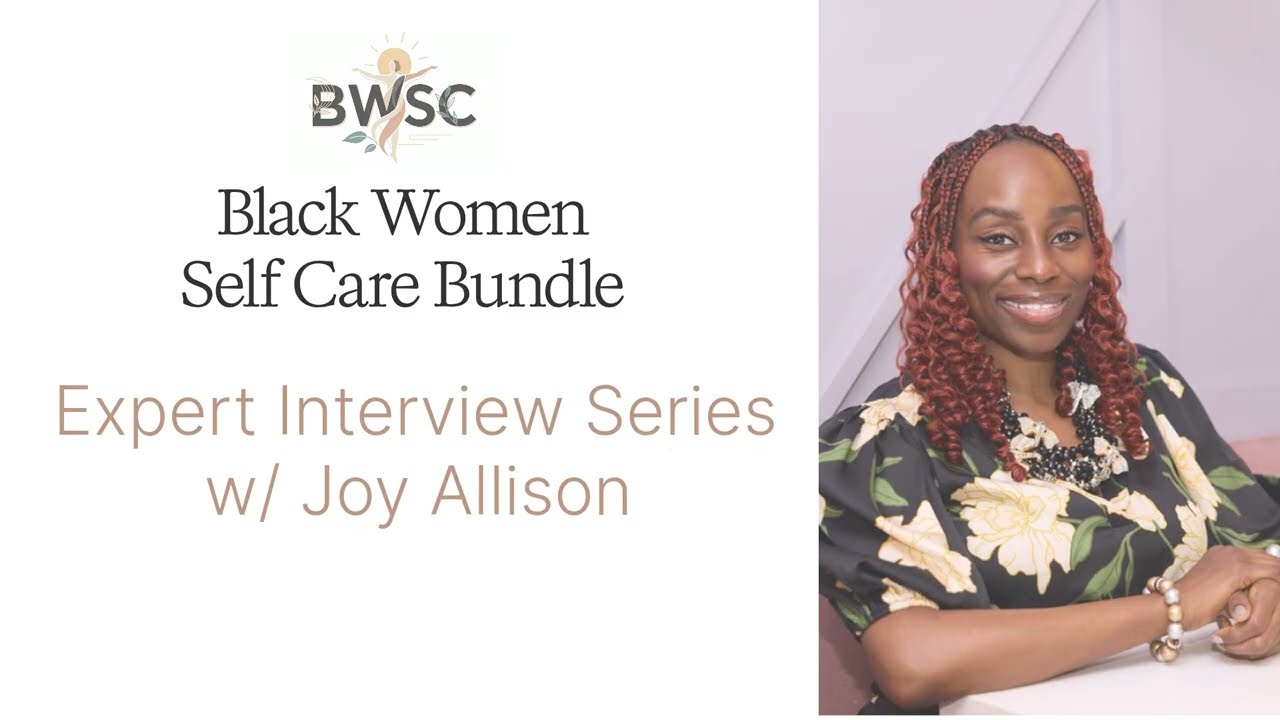 Stop Pushing Through: Redefining Success & Recovering from Burnout | Joy Allison