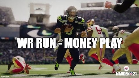 Madden 21 Glitches Cheats and Tips - Single Back - WR Run - Money Play