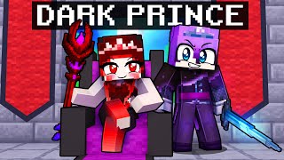 Playing as a DARK PRINCE in Minecraft!