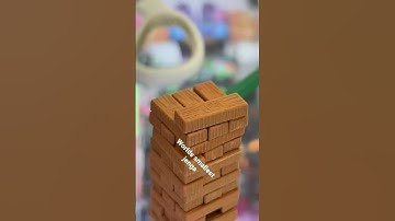 Worlds smallest jenga