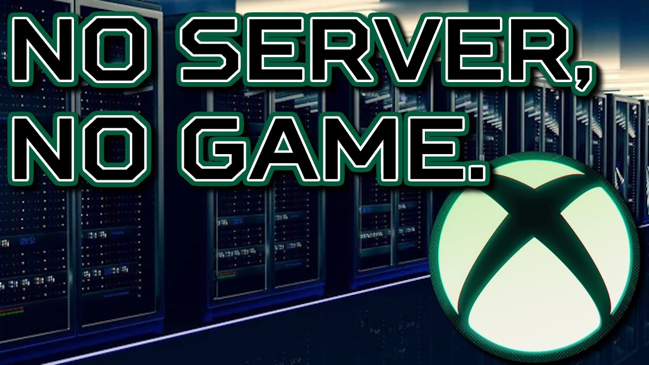 Xbox Shuts Down Game Servers - YouTube