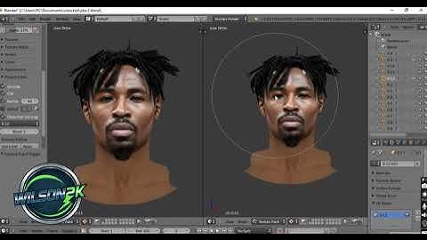 How I edit my 3D hair textures for NBA2K