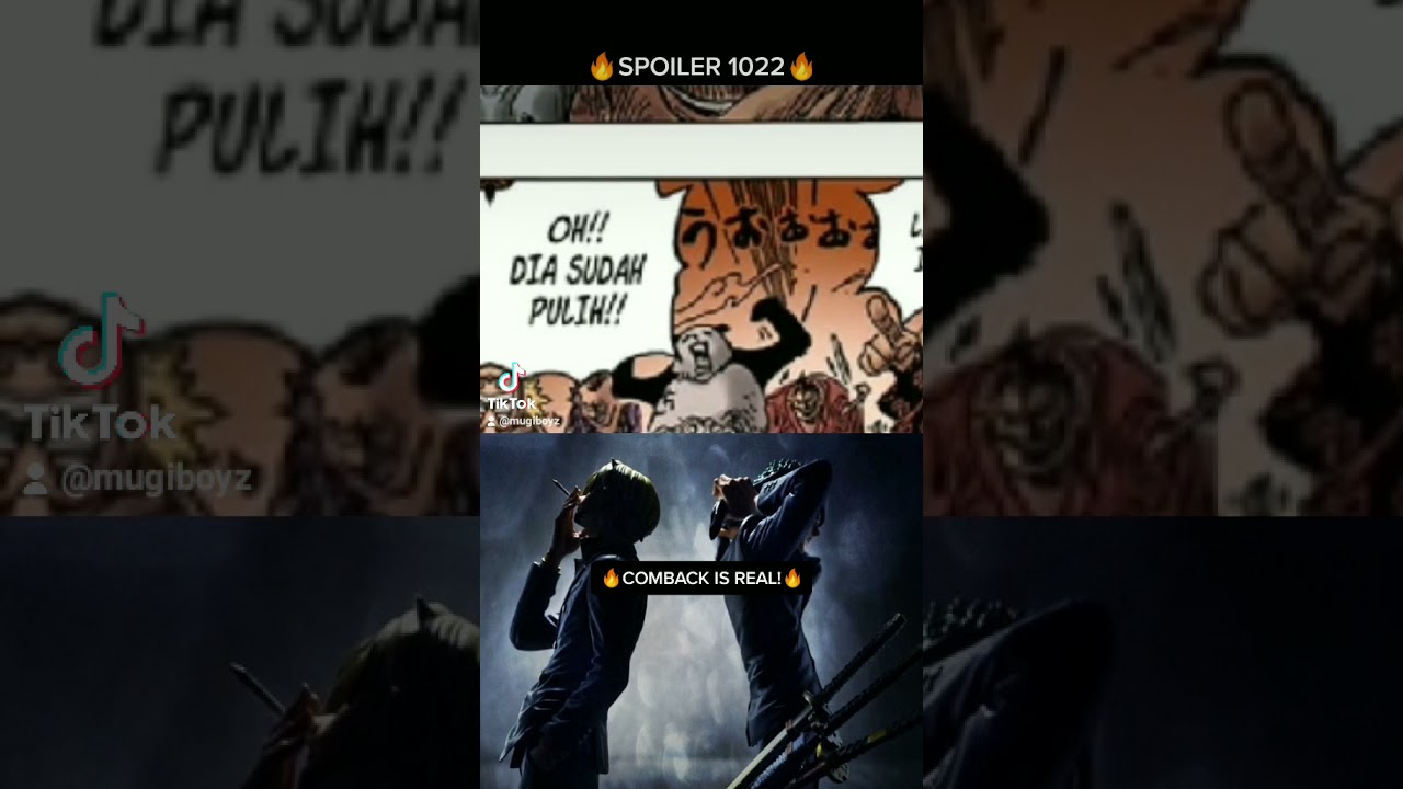 SPOILER ONEPIECE 1022❗ SANJI&ZORO VS KING&QUEEN❗ 