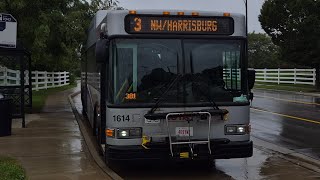 (SPEED DEMON) COTA || 2016 Gillig LF CNG '40 || #1614 || 3 Northwest/Harrisburg  || ride