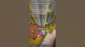 Unstable SMP Satisfying Mace