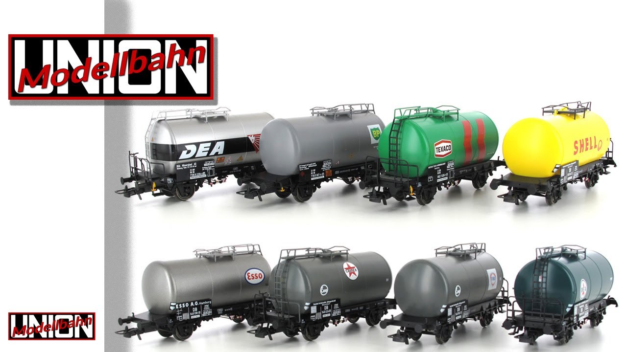 Produktpräsentation: Kesselwagen Bauart Uerdingen - Modellbahn Union - Spur H0 1:87