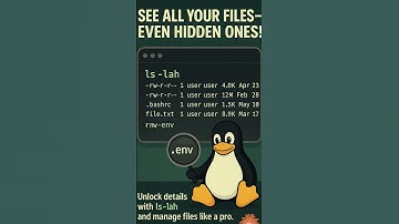 Unlock File Details with ls -lah on Linux! 🕵️‍♂️📁