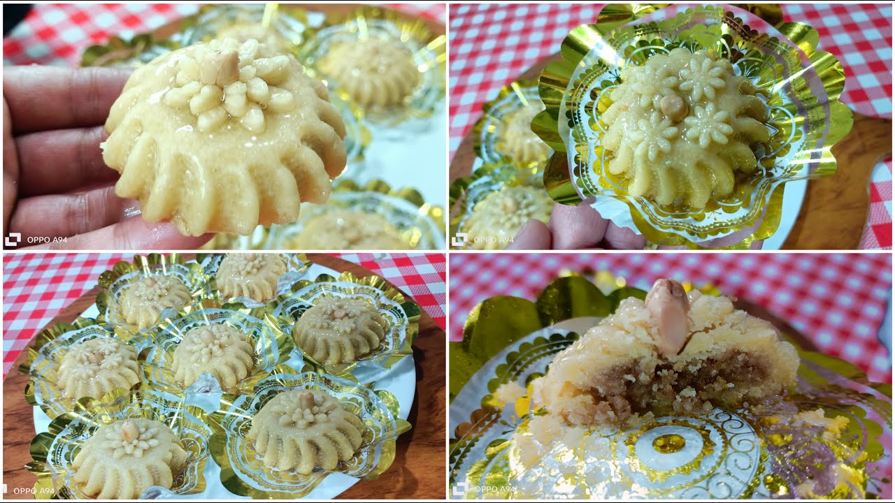 حلويات معسلة بالكاوكاو😋حلوة المنقوشة بعجينة مبسسة و حشو بكاوكاو طري و اسهل اسرع طريقة لتعلم النقش