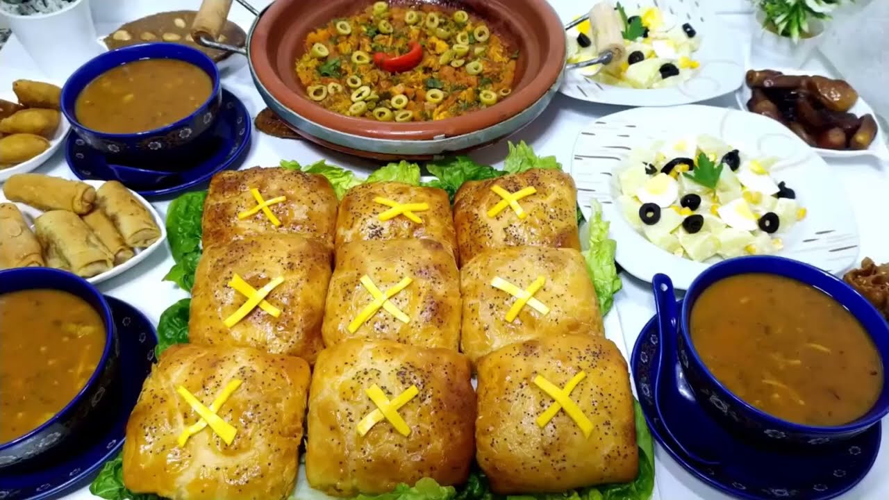 وصفات اللي ينفعوك في فطور رمضان دغيا كيتحضرو و كولشي كيجي لذيذ 😋