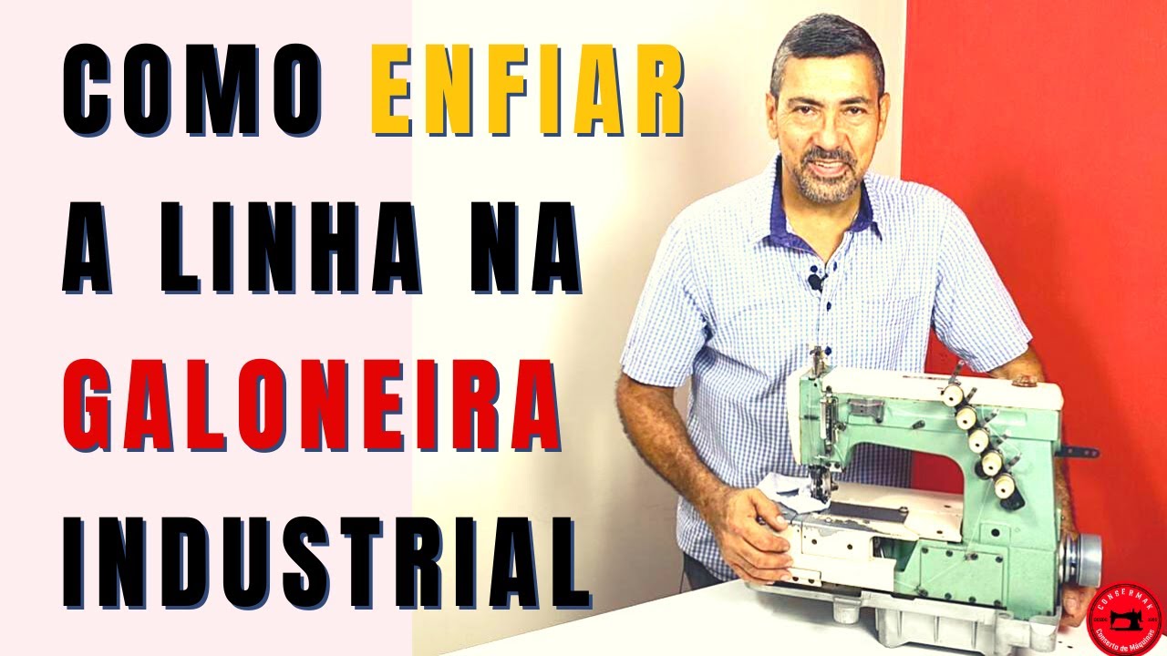 🔎 Como Enfiar a Linha na Galoneira Industrial da Kansai Special
