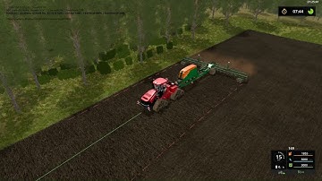 FS17 Timelapse 13 (The Valley The Old Farm) - Planting and making a new road!