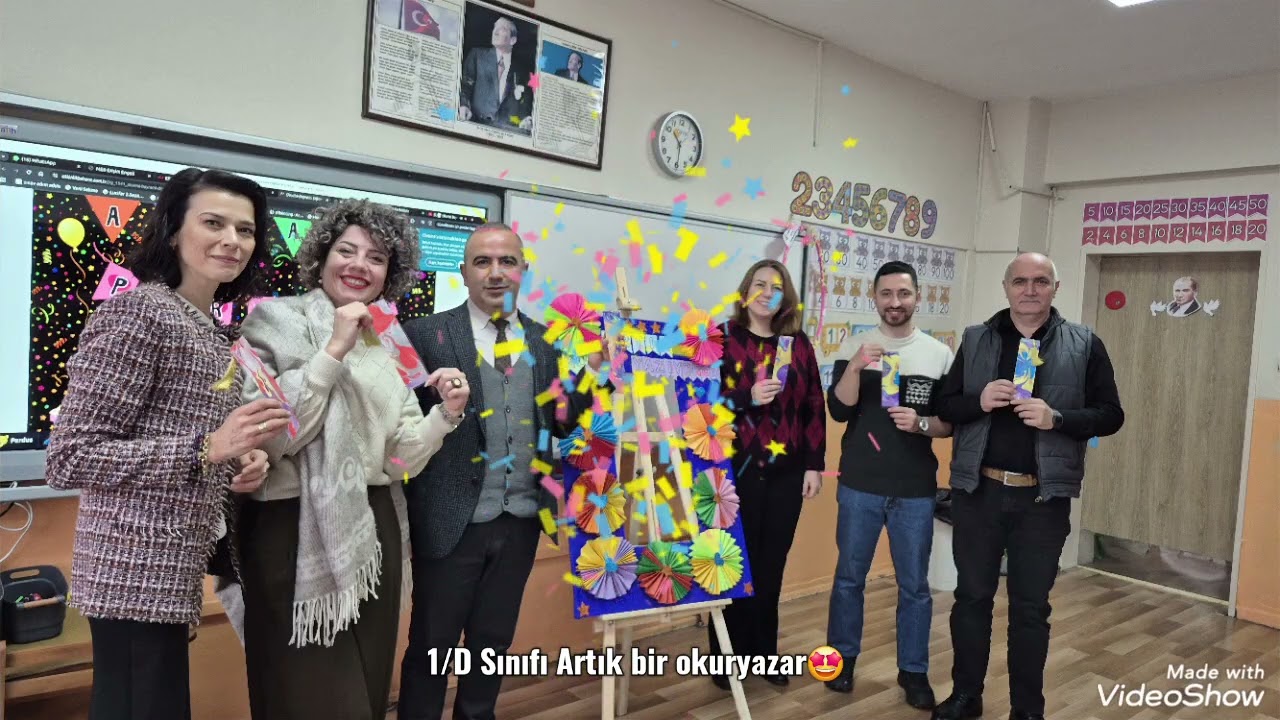 2025-2026 Zonguldak İlkokulu 1/D sınıfı an itibariyle artik birer okuryazar oldu🤩