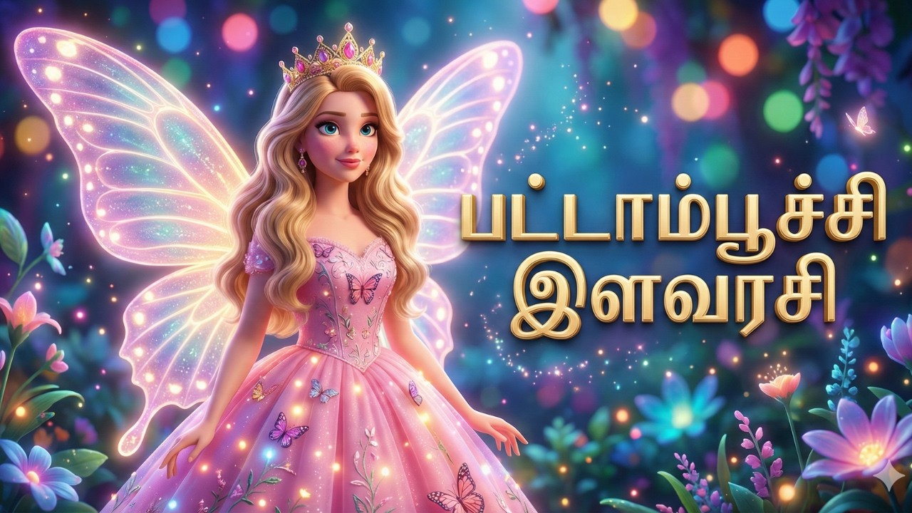 பட்டாம்பூச்சி இளவரசி 🦋 இருட்டில் இருந்து உலகை மீட்ட மாயா! 😱 |Butterfly PrincessTamil|Fairy Tales