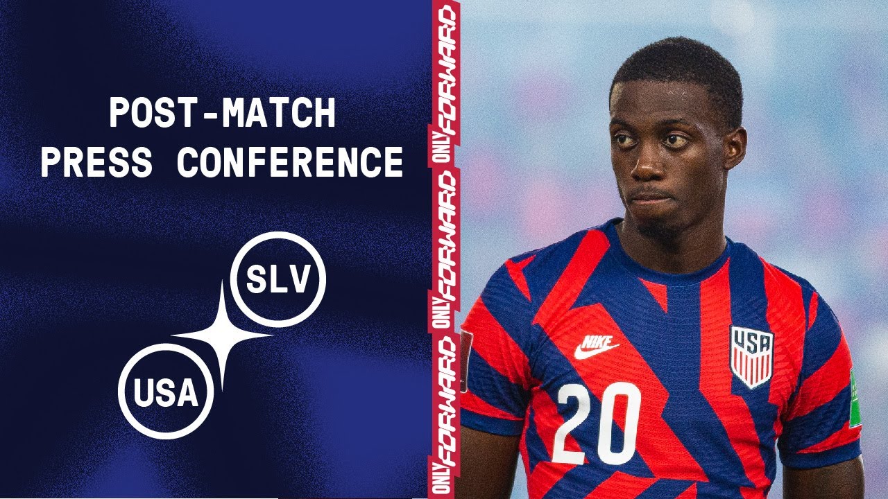 POST-MATCH PRESS CONFERENCE: Tim Weah
