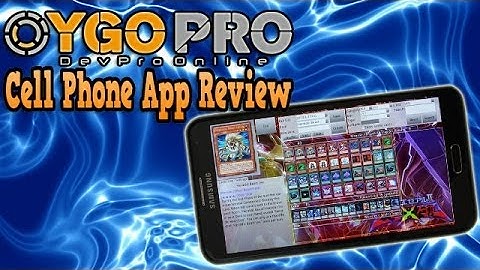 YGOPro Cell Phone App Review