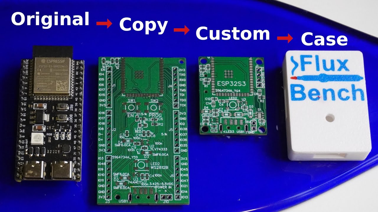 ESP32 Dev Board to Custom PCB in 3 Steps - YouTube