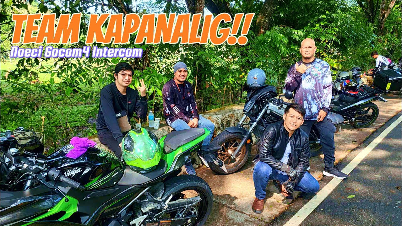 TEAM KAPANALIG - GP9 using Resing Boi ICC mic - NOECI Gocom4 Intercom - SULIT ANG RIDE NA TO