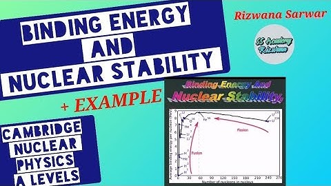 Binding Energy and Nuclear Stability | Nuclear Physics | SS Academy#rizwanasarwar#ssacademyrizwana
