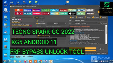 tecno spark go 2022 frp with unlock tool | tecno kg5h frp unlock tool