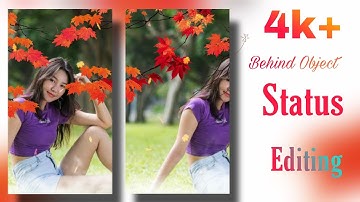 New 3d Behind Object Video Editing - 3d Trending Behind Object Status Video Editing - Reels Editing