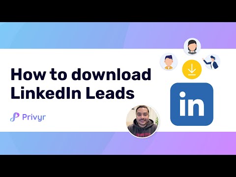 How to Download Leads from Linkedin Campaign Manager [2024] | Lead Gen Forms | Lead Generation Ads