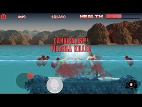 Piranha 3dd the game #3 trying to fight deputy fallon