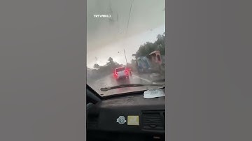 Freak tornado hits Malaysia