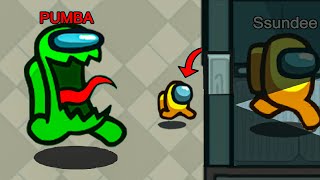Worst Timing Ever In Hide N Seek Among Us Funny Moments 338