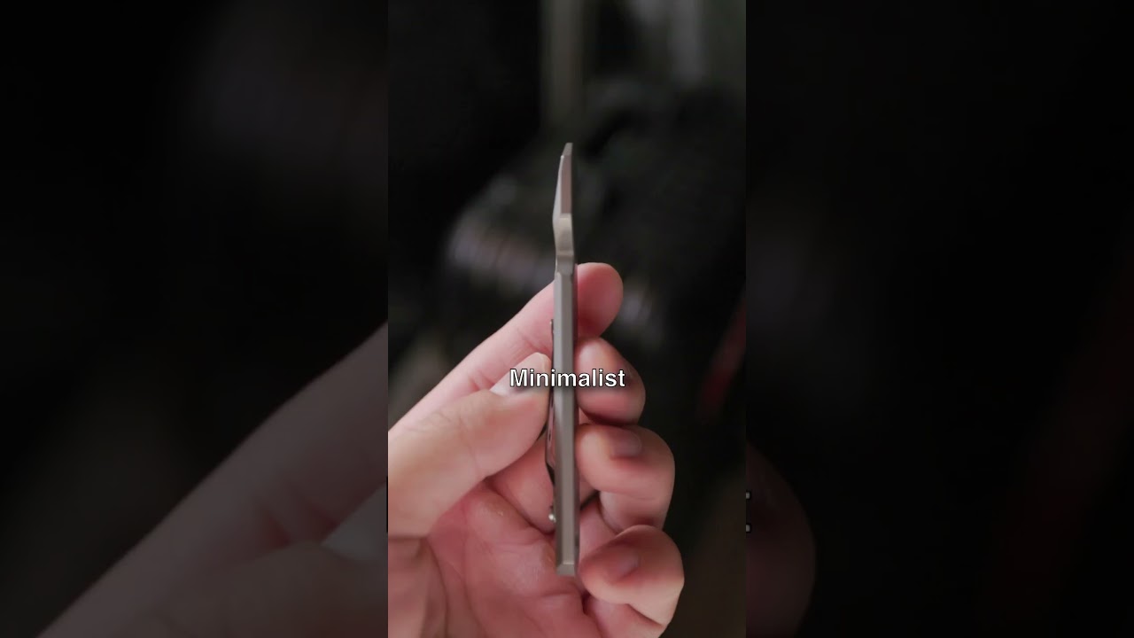 The ultimate minimalist tool? 