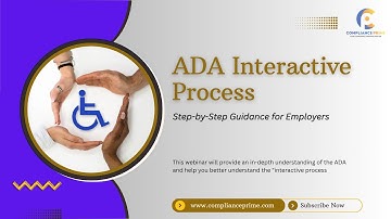 Mastering The ADA Interactive Process | Step-By-Step Guidance | WEBINAR