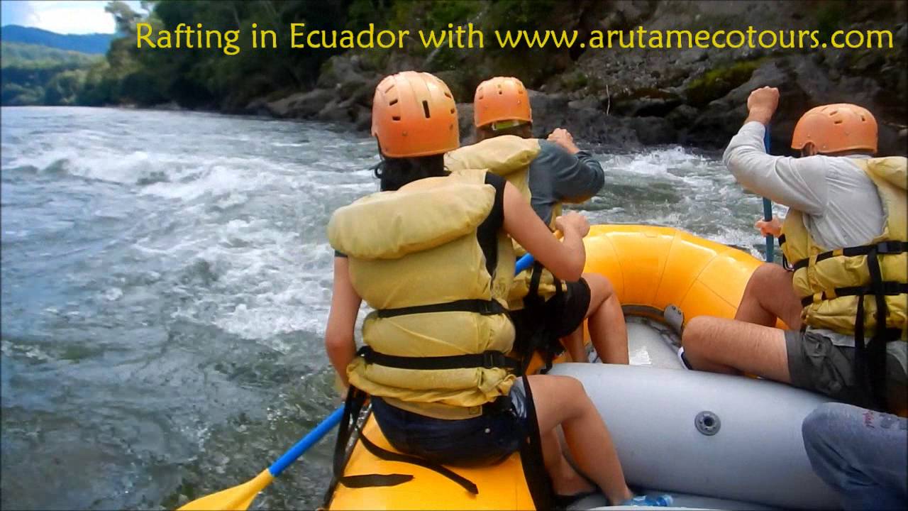Rafting on the Upano River
