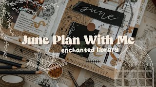 June 2023 Plan With Me I Bullet Journal Set Up I Enchanted Library Theme 📚 by Savannah Scribbles 3,270 views 1 year ago 20 minutes
