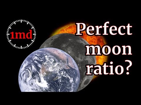1MD - Solar System - Moon and Sun share a perfect ratio