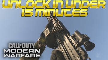 Modern Warfare - HOW TO UNLOCK THE FINN LMG IN UNDER 15 MINUTES!
