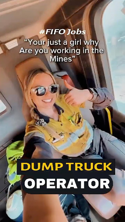 'Kamu Hanya Seorang Gadis?' Dia Mengemudikan Truk Pengangkut Sampah di Tambang! | Pekerjaan FIFO | #fifo #workingholiday