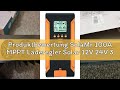 Produktbewertung SolaMr 100A MPPT Laderegler Solar 12V 24V 36V 48V Auto, Solarregler mit LCD-Anzeige