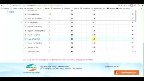 Hướng dẫn cách nhập điểm SMAS