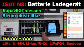 Isdt N8 Batterie Ladegerät Im Test 8-Slot Smart Charger Für Aa & Aaa Batterien
