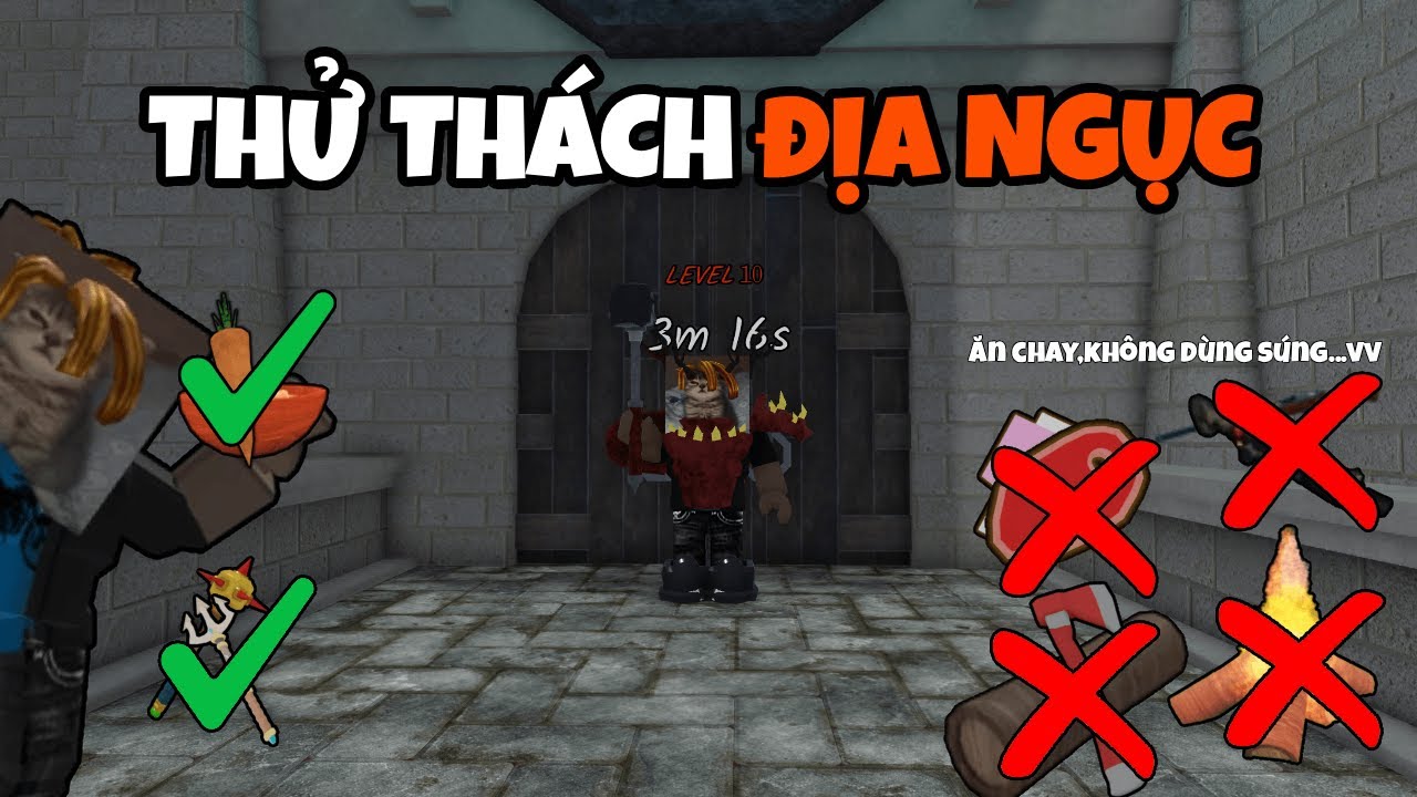 Vdarh |MÌNH THỰC HIỆN THỬ THÁCH ĐỊA NGỤC TRONG 99 NIGHTS IN THE FOREST🔦