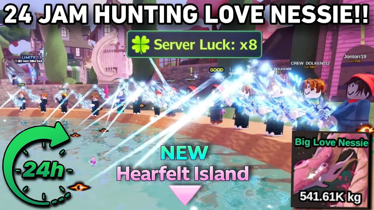20 AKUN DIAMOND ROD + X8 SERVER MANCING 24JAM!! DI HEARTFELT ISLAND..