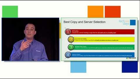 Exchange Server 2013 High Availability and Site Resilience - TechDays 2013