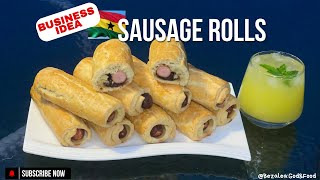 EASY SAUSAGE ROLL RECIPE| Great 🇬🇭 Business Idea @bezalea